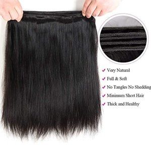 Three Human hair bundles